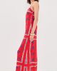 STAUD STAUD Laura Linen Dress Painted Foulard - 4