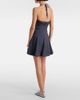Staud Staud Leone linen-blend denim minidress - 3