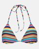 Staud Staud Lido striped halterneck bikini top - 1