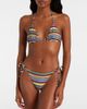 Staud Staud Lido striped halterneck bikini top - 2