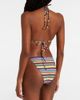 Staud Staud Lido striped halterneck bikini top - 3