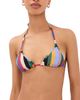 STAUD STAUD Lido Triangle Bikini Top Artist Stripe - 1