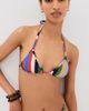 STAUD STAUD Lido Triangle Bikini Top Artist Stripe - 2