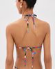 STAUD STAUD Lido Triangle Bikini Top Artist Stripe - 3