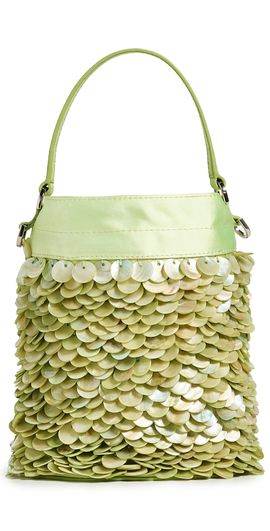 STAUD STAUD Lila Mini Bucket Bag Matcha One