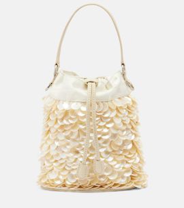 Staud Staud Lila Mini embellished bucket bag