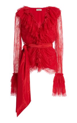 STAUD STAUD Lolita Tulle Top