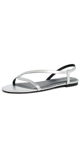 STAUD STAUD Louden Sandals Silver