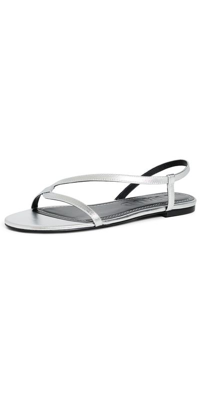 STAUD STAUD Louden Sandals Silver