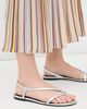 STAUD STAUD Louden Sandals Silver - 3