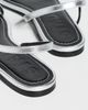 STAUD STAUD Louden Sandals Silver - 4