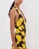 STAUD STAUD Lucca Mini Dress Golden Daisy - 4