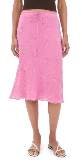 STAUD STAUD Lucia Skirt Flirt