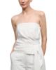 Staud Staud Lux Strapless Side Drape Top - 1