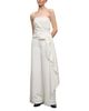 Staud Staud Lux Strapless Side Drape Top - 3
