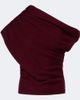 Staud Staud Mabel asymmetric draped wool top - 1