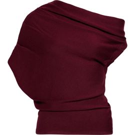 STAUD STAUD Mabel One-Shoulder Merino Wool Sweater