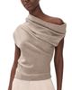 STAUD STAUD Mabel Sweater Sesame - 1