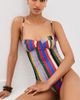 STAUD STAUD Maeve One Piece Artist Stripe - 2