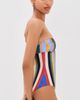 STAUD STAUD Maeve One Piece Artist Stripe - 5
