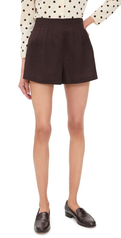 STAUD STAUD Magpie Shorts Earth