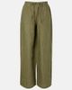 Staud Staud Mateo pinstripe linen wide-leg pants - 1
