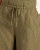 Staud Staud Mateo pinstripe linen wide-leg pants - 3