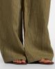 Staud Staud Mateo pinstripe linen wide-leg pants - 4