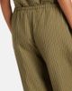 Staud Staud Mateo pinstripe linen wide-leg pants - 5