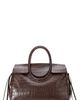 STAUD STAUD Maude Croc Embossed Leather Carryall - 1