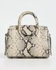 STAUD STAUD Maude Mini Carryall Tote White Snake One - 2