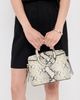 STAUD STAUD Maude Mini Carryall Tote White Snake One - 3