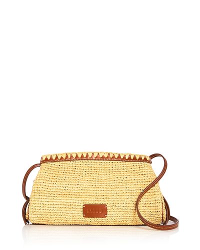 Staud Staud Maude Raffia Convertible Clutch