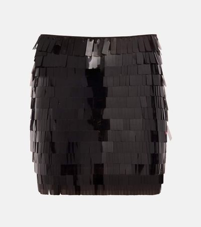 Staud Staud Max sequined mesh miniskirt