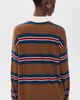 STAUD STAUD Michael Cashmere Polo Sweater Savoy Stripe - 3