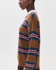 STAUD STAUD Michael Cashmere Polo Sweater Savoy Stripe - 4