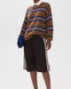 STAUD STAUD Michael Cashmere Polo Sweater Savoy Stripe - 5
