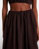 Staud Staud Milano pleated cotton-blend maxi skirt - 3