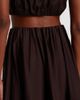 Staud Staud Milano pleated cotton-blend maxi skirt - 5