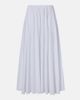 Staud Staud Milano pleated cotton maxi skirt - 1