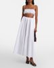 Staud Staud Milano pleated cotton maxi skirt - 2