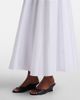 Staud Staud Milano pleated cotton maxi skirt - 4