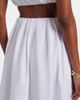 Staud Staud Milano pleated cotton maxi skirt - 5