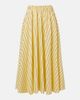 Staud Staud Milano striped cotton maxi skirt - 1