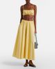 Staud Staud Milano striped cotton maxi skirt - 2