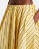 Staud Staud Milano striped cotton maxi skirt - 3