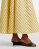 Staud Staud Milano striped cotton maxi skirt - 4