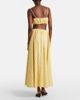 Staud Staud Milano striped cotton maxi skirt - 6