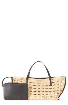 STAUD STAUD Mini Christos Raffia Tote