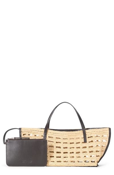 STAUD STAUD Mini Christos Raffia Tote